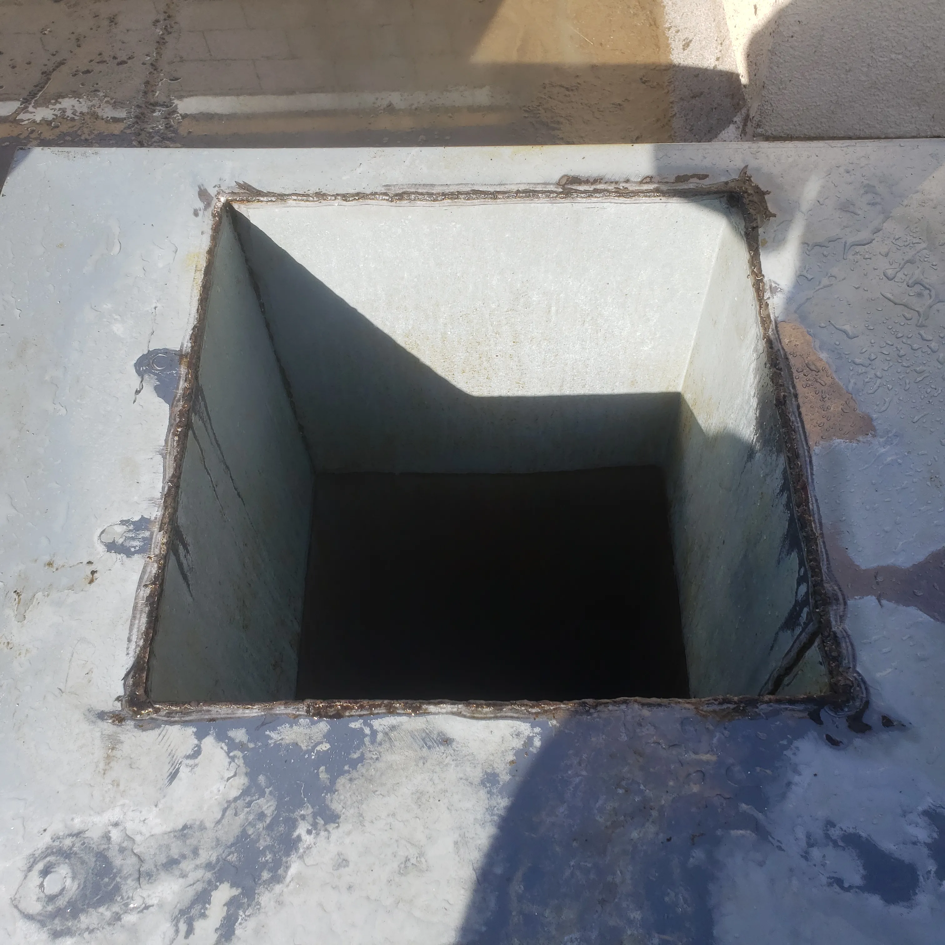 After duct hood cleaning